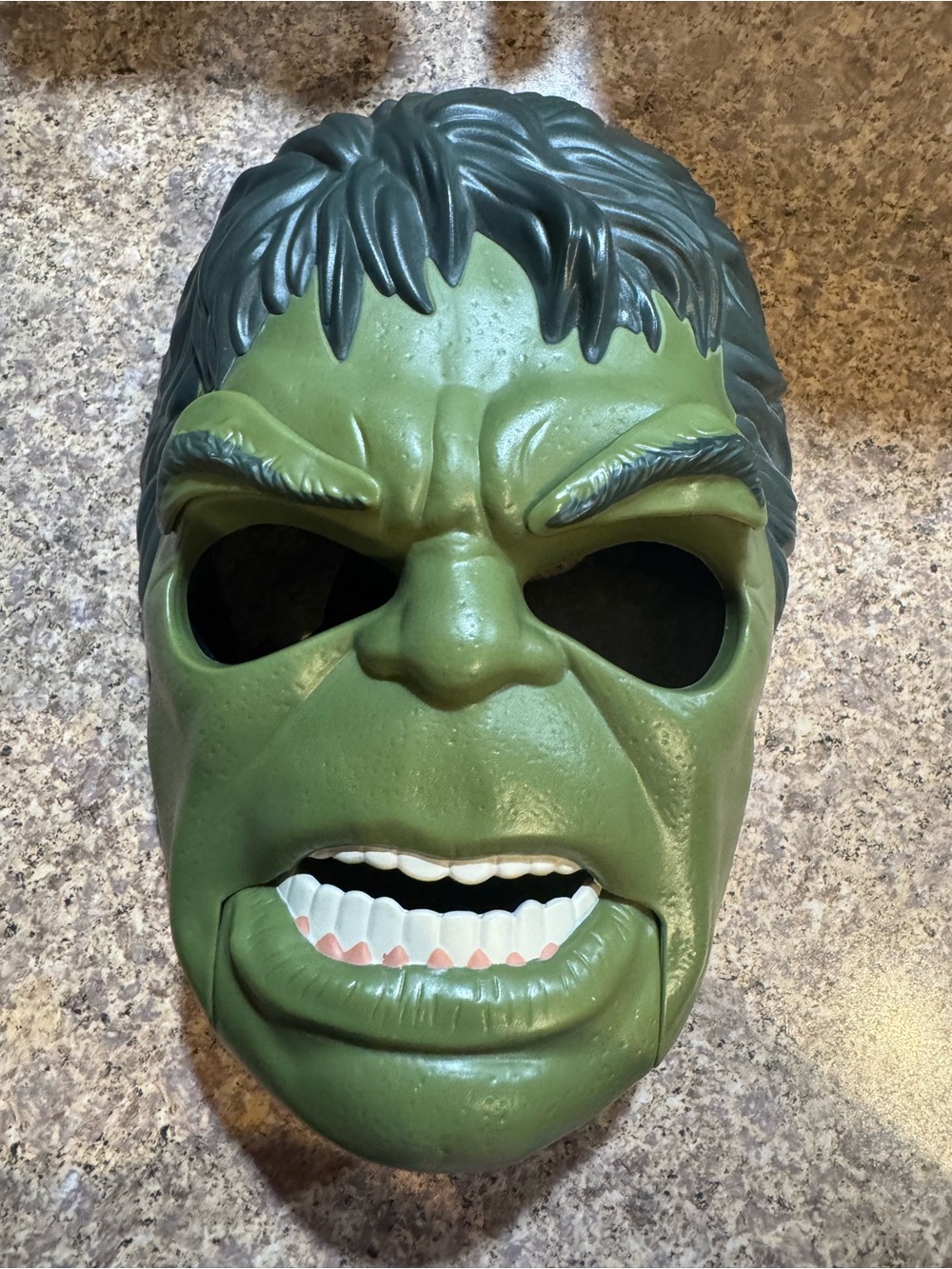 Green Hulk Face Mask - Home Accents